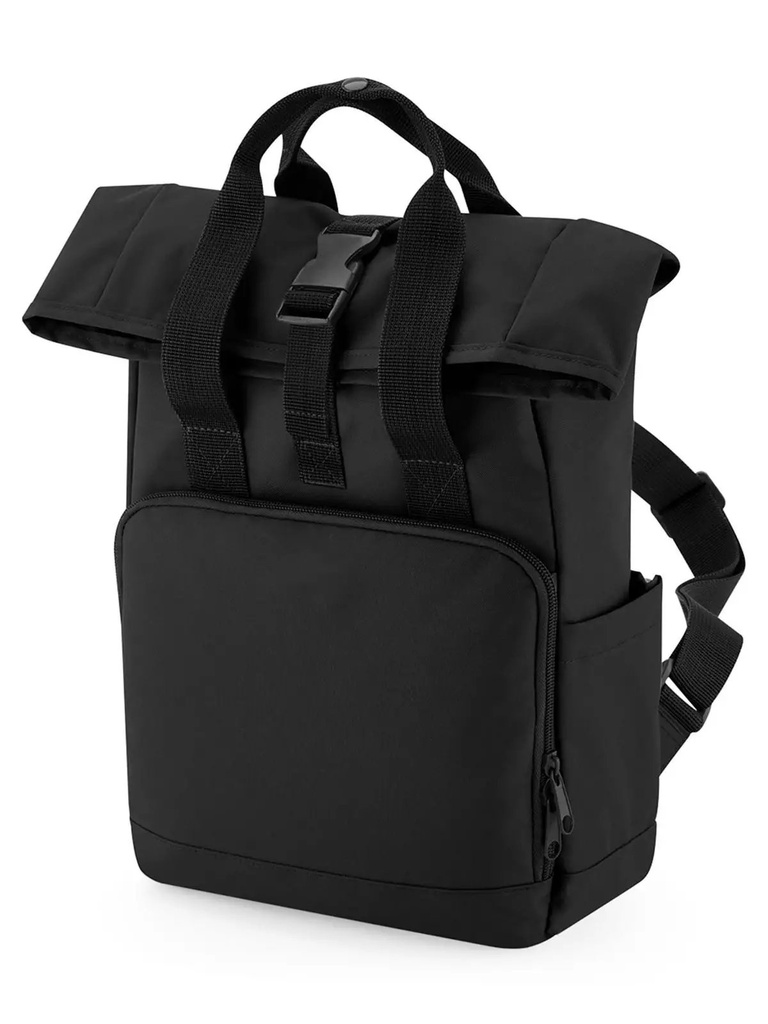 BAG BASE - Recycled Mini Twin Handle Roll-Top Backpack (BG118S)