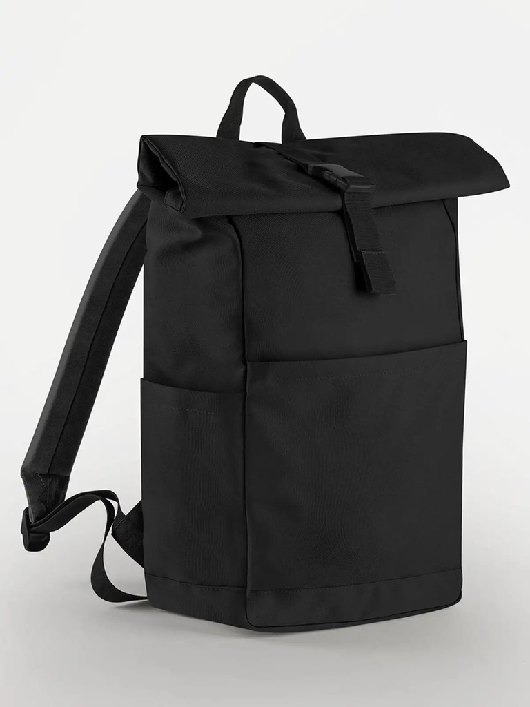 BAG BASE - Premium Recycled Roll Top Backpack (BG186)