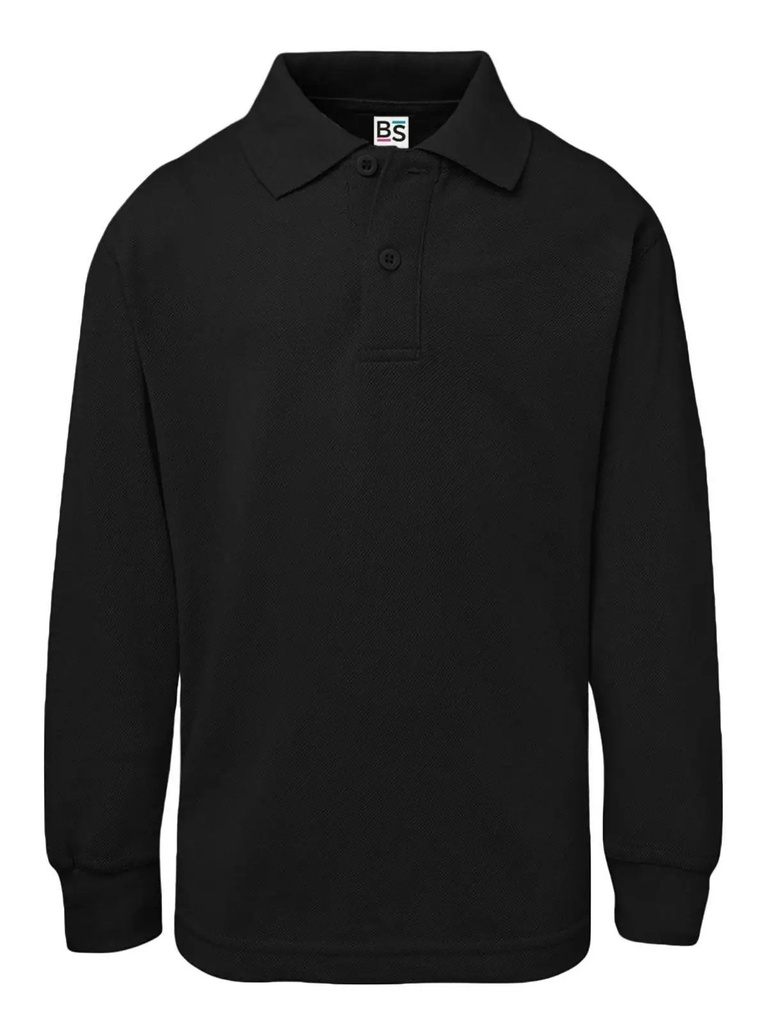 BLACK SPIDER - Evolution Polo Kids LS (BSK210)