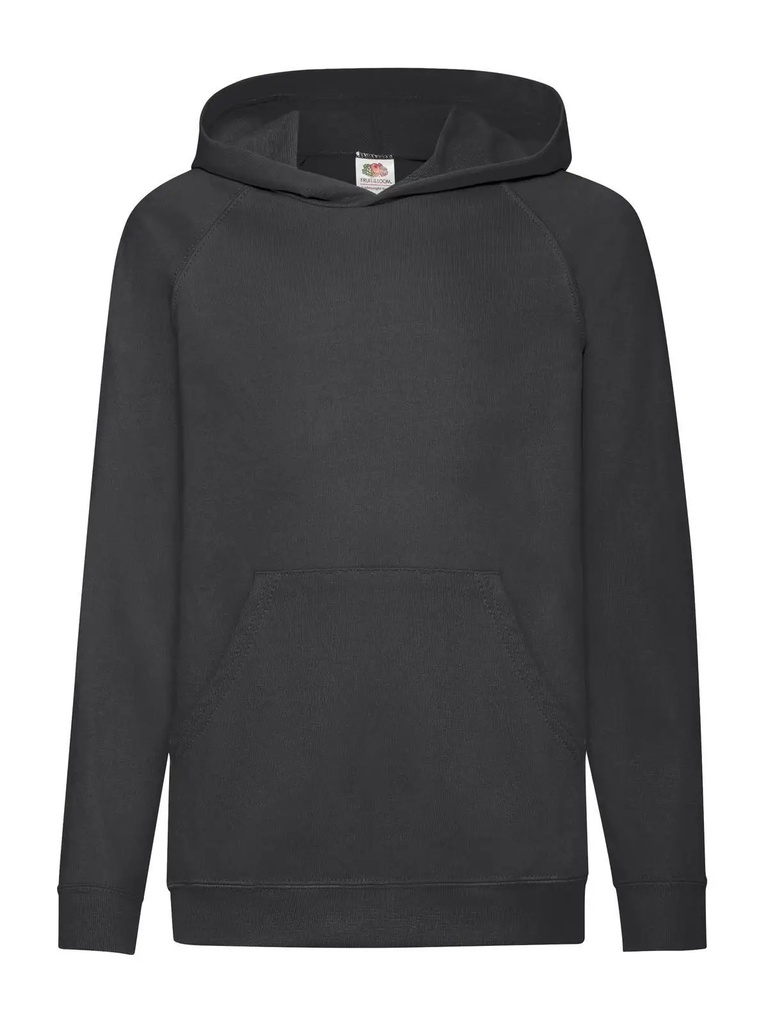 FRUIT OF THE LOOM - Kids Lightweight Hooded Sweat (FR620090)