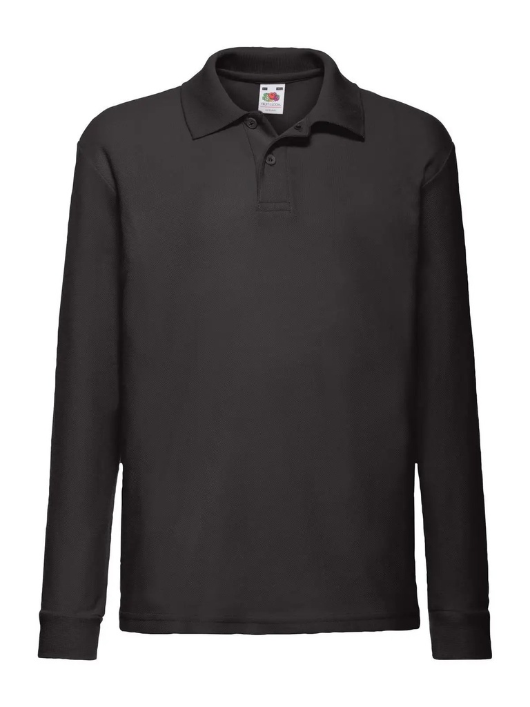 FRUIT OF THE LOOM - Kids 65/35 Long Sleeve Polo (FR632010)