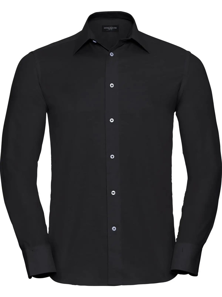 RUSSELL - Men's LSL Tailored Oxford Shirt (JE922M)