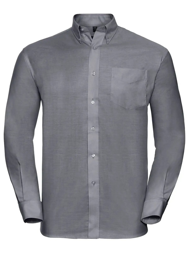 RUSSELL - Men's Long Sleeve Easy Care Oxford Shirt (JE932M)