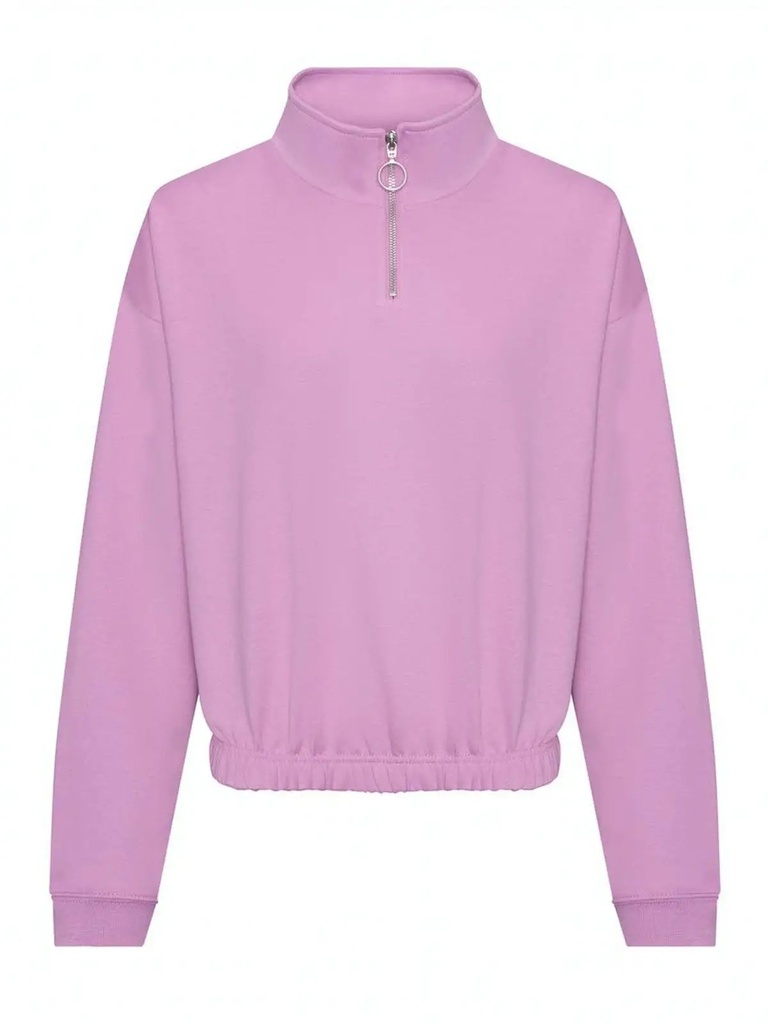 JUST HOODS BY AWDIS - Womene¢s Cropped e1⁄2 Zip Sweat (JH037)