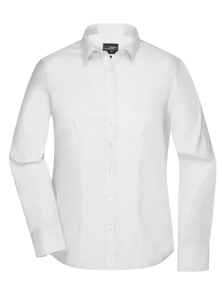 DAIBER - Ladies' Shirt Longsleeve Micro-Twill (JN681)