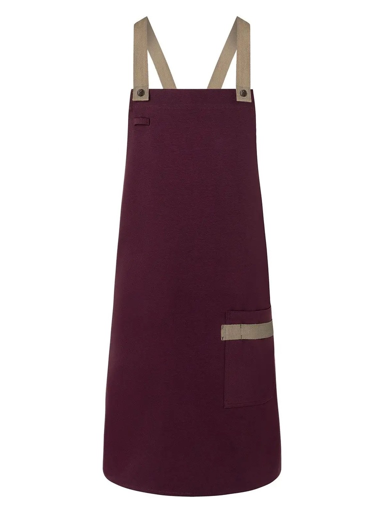 KARLOWSKY - Bib Apron With Crossed Ribbons (KLS38)