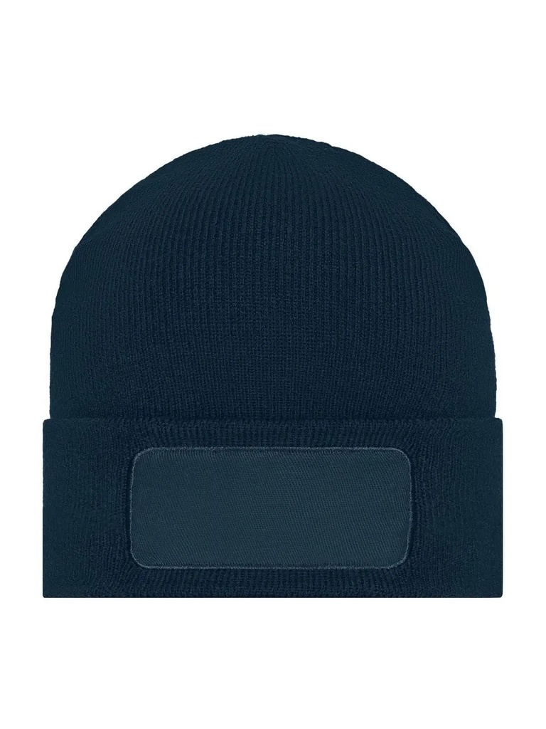 DAIBER - Classic Knitted Beanie With Patch (MB7403)