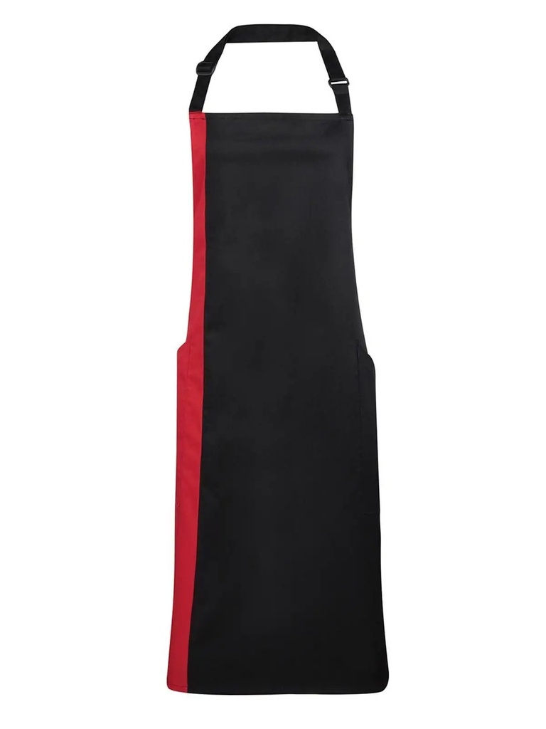 PREMIER - Contrast Bib Apron (PR162)