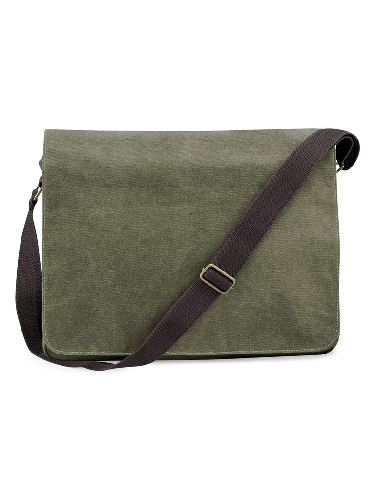 QUADRA - Vintage Canvas Despatch Bag (QD610)