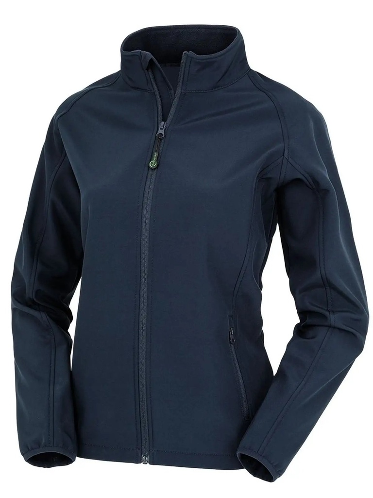 RESULT - Women's Recycled 2 Layer printable Softshell Jacket (RER901F)