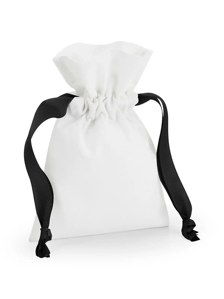 WESTFORD MILL - Cotton Gift Bag With Ribbon Drawstring (W121S)