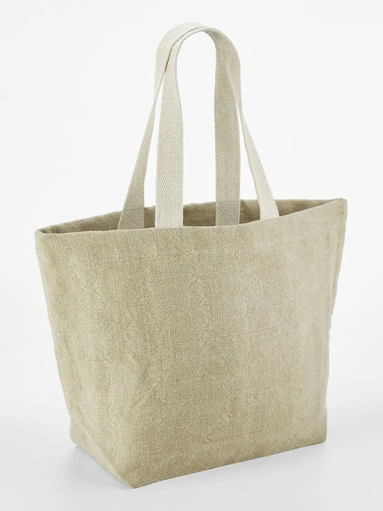 WESTFORD MILL - Soft Washed Jute Beach Bag (W466)