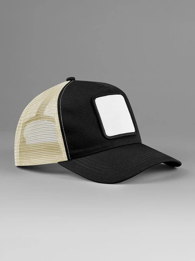 BEECHFIELD - Applique Patch 5 Panel Trucker (B636)