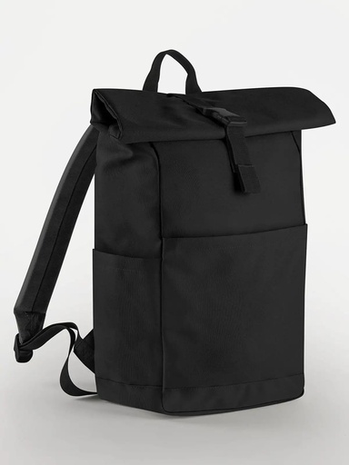 BAG BASE - Premium Recycled Roll Top Backpack (BG186)