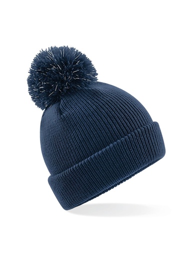 BEECHFIELD - Junior Reflective Bobble Beanie (B406B)