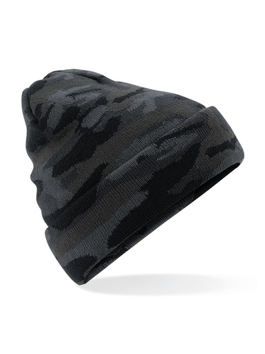 BEECHFIELD - Camo Cuffed Beanie (B419)