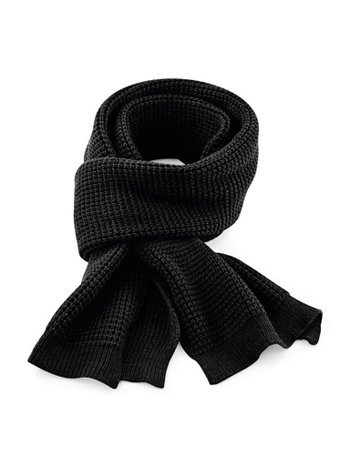 BEECHFIELD - Classic Waffle Knit Scarf (B424)