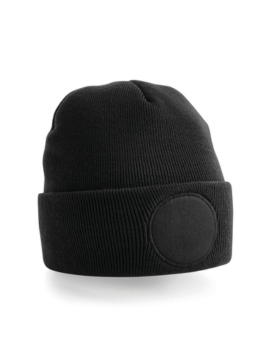 BEECHFIELD - Circular Patch Beanie (B446)