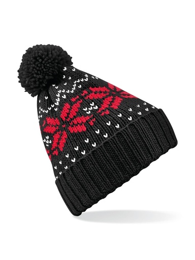 BEECHFIELD - Fair Isle Snowstar Beanie (B456)