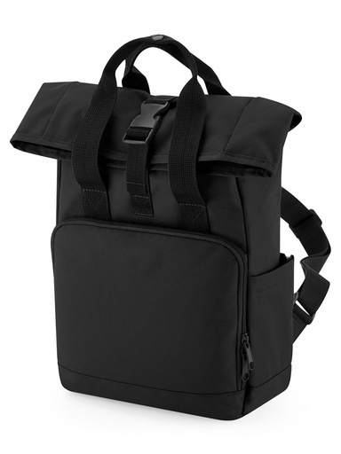 BAG BASE - Recycled Mini Twin Handle Roll-Top Backpack (BG118S)