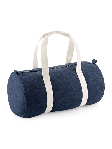 BAG BASE - Denim Barrel Bag (BG646)