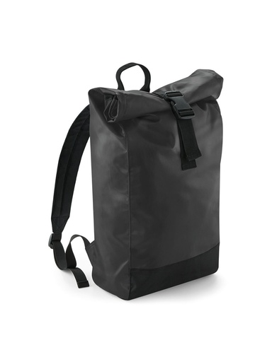 [BG815-BLK-UNICA] BAG BASE - Tarp Roll-Top Backpack (BG815)