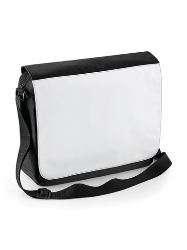 [BG965-BLK-UNICA] BAG BASE - Sublimation Messenger Bag (BG965)