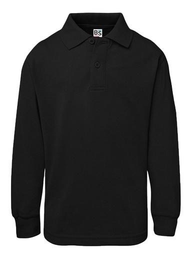BLACK SPIDER - Evolution Polo Kids LS (BSK210)