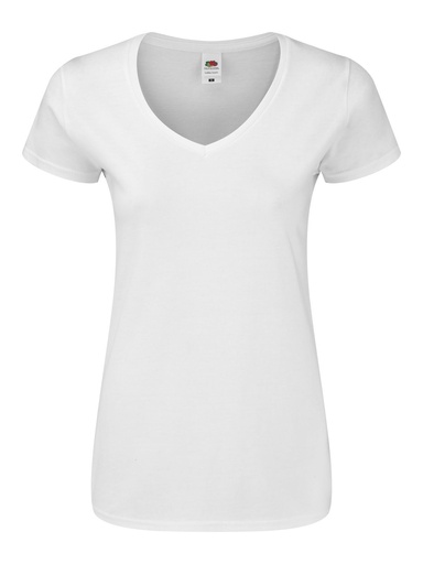 FRUIT OF THE LOOM - Ladies 150 V-Neck T (FR614440)