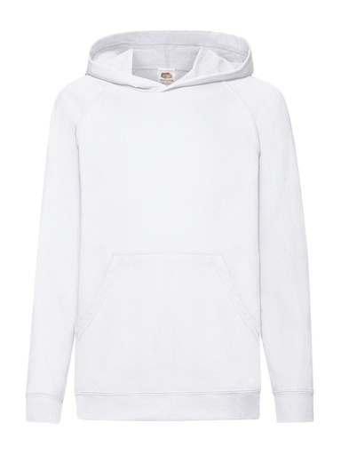 FRUIT OF THE LOOM - Kids Lightweight Hooded Sweat (FR620090)