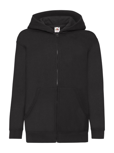 FRUIT OF THE LOOM - Kids Classic Hooded Sweat Jacket (FR620450)