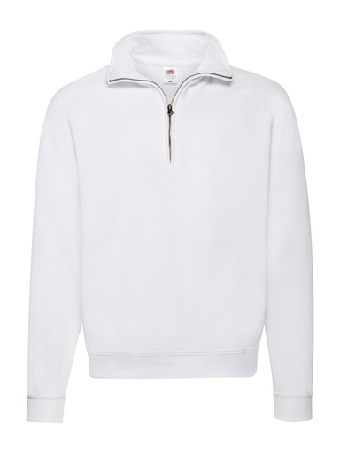 FRUIT OF THE LOOM - Classic Zip Neck Sweat (FR621140)