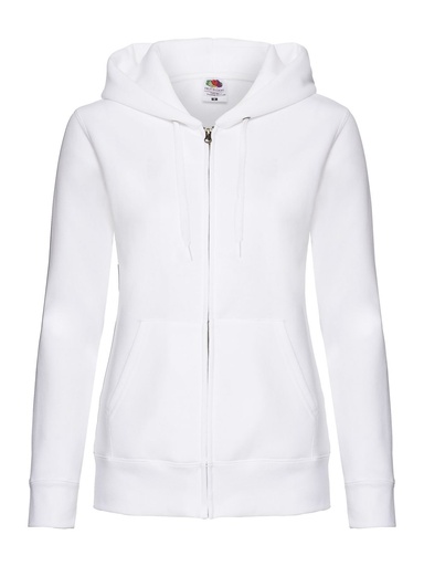 FRUIT OF THE LOOM - Ladies Premium Hooded Sweat Jacket (FR621180)