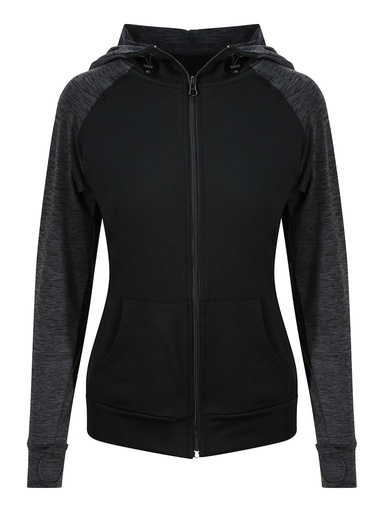 JUST COOL BY AWDIS - Girlie Cool Contrast Zoodie (JC058)