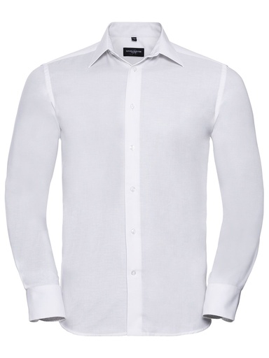 RUSSELL - Men's LSL Tailored Oxford Shirt (JE922M)