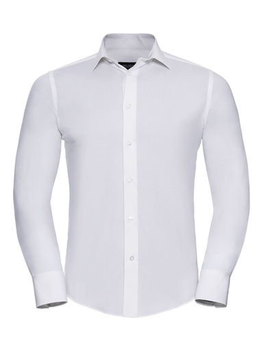 RUSSELL EUROPE - Men's Long Sleeve Easy Care Fitted Shirt (JE946M)