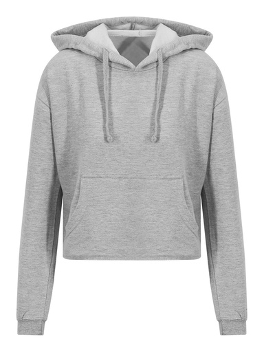 AWDIS JUST HOODS - Girlie Cropped Hoodie (JH016)