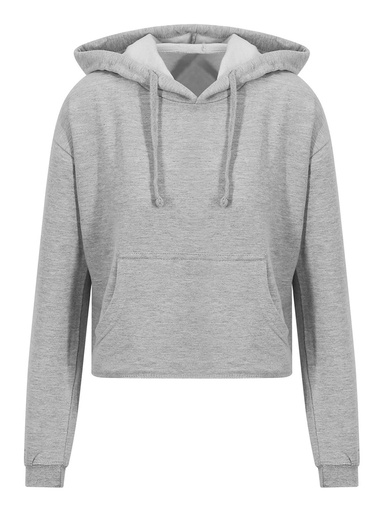 AWDIS JUST HOODS - Girlie Cropped Hoodie (JH016)