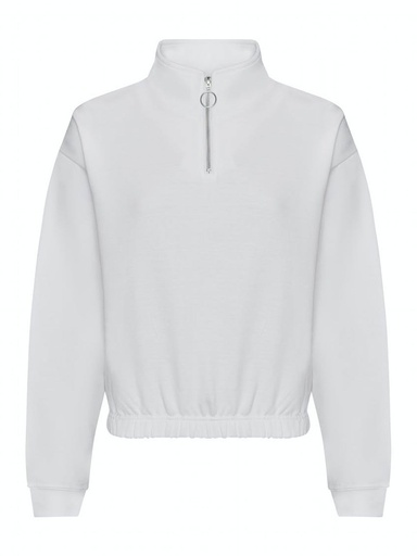 JUST HOODS BY AWDIS - Womene¢s Cropped e1⁄2 Zip Sweat (JH037)