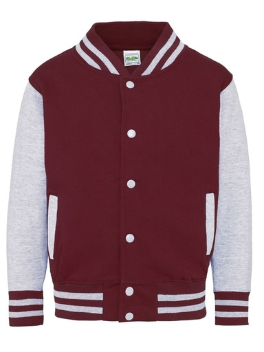 AWDIS JUST HOODS - Kids Varsity Jacket (JH043J)