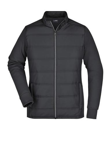 JAMES & NICHOLSON - Ladies' Hybrid Sweat Jacket (JN1123)