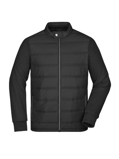 JAMES & NICHOLSON - Men's Hybrid Sweat jacket (JN1124)