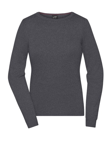 JAMES & NICHOLSON - Ladies' Round-Neck Pullover (JN1313)