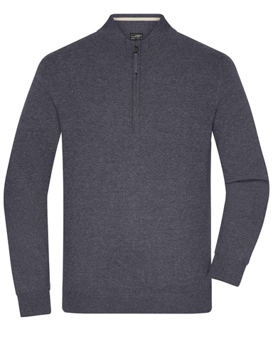 JAMES & NICHOLSON - Men's Half-Zip Troyer (JN1324)