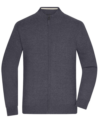 JAMES & NICHOLSON - Men's Zip Cardigan (JN1326)