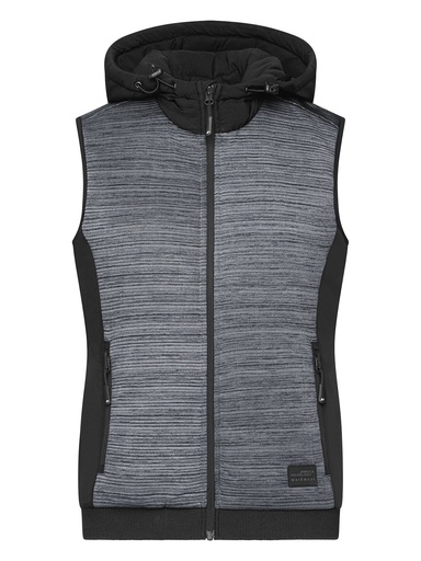 JAMES & NICHOLSON - Ladies  Padded Hybrid Vest (JN1847)