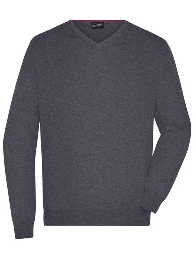 JAMES & NICHOLSON - Men's V-Neck Pullover (JN659)