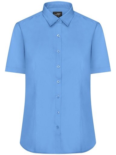 JAMES & NICHOLSON - Ladies' Shirt Shortsleeve Poplin (JN679)