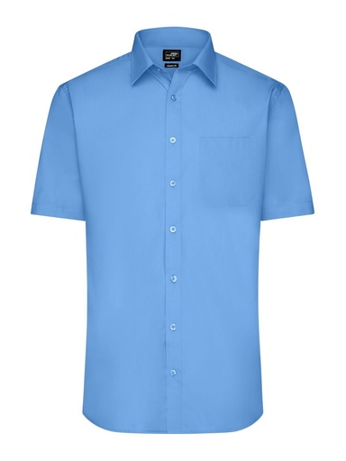 JAMES & NICHOLSON - Men's Shirt Shortsleeve Poplin (JN680)