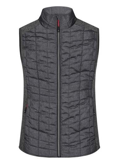 JAMES & NICHOLSON - Ladies' Knitted Hybrid Vest (JN739)